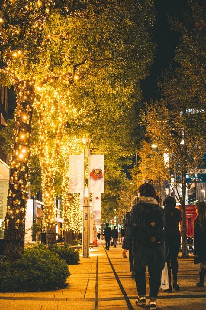 東京ミッドタウンのイルミネーション