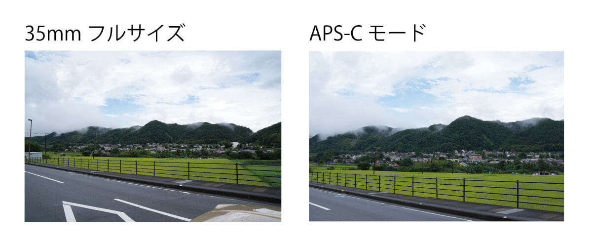 α7Ⅳ APS-Cモード