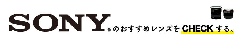 SONYレンズバナー