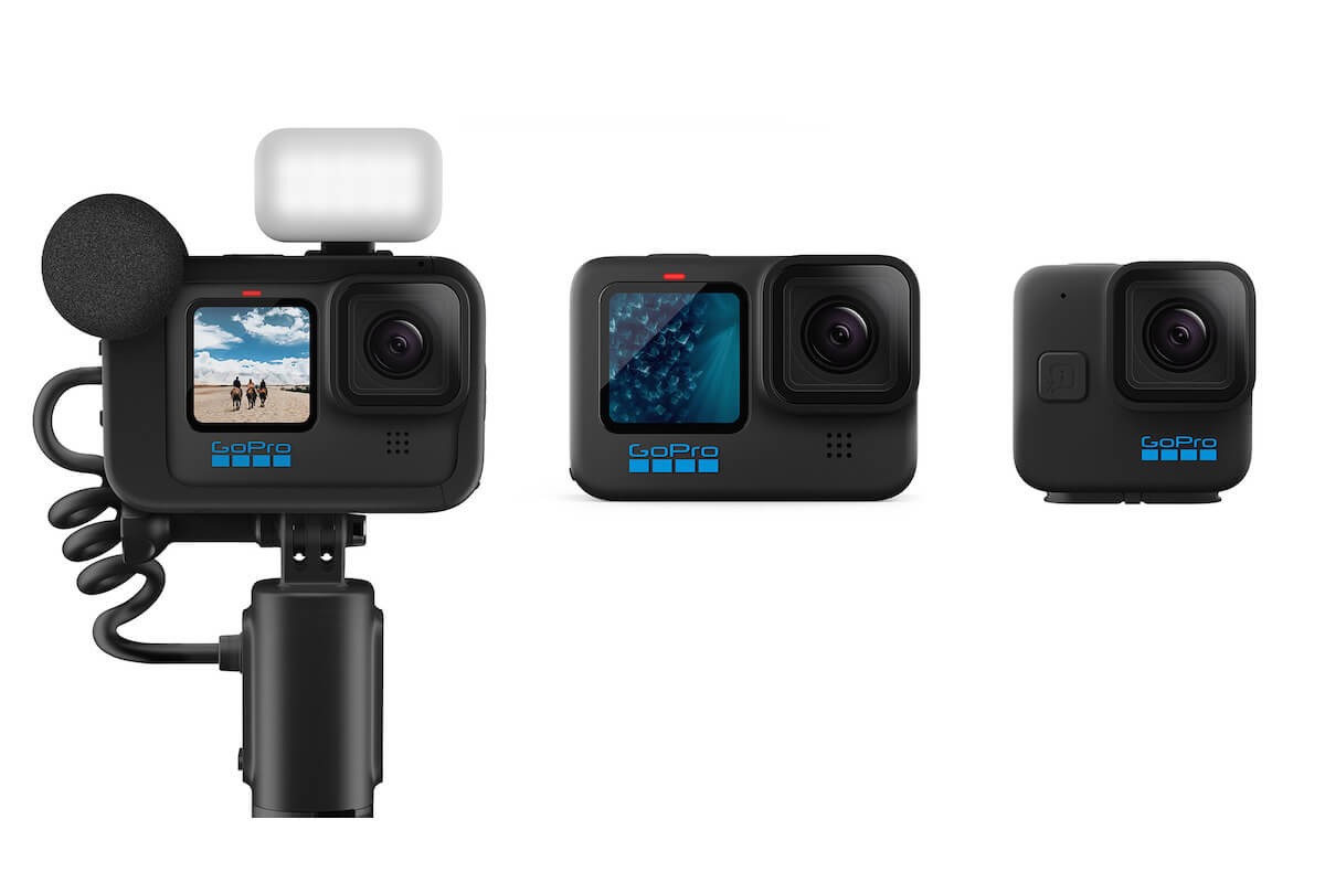 GoProから3タイプのHERO11 Blackカメラが登場!