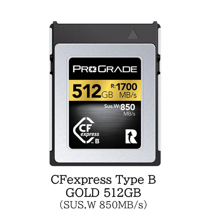 CFexpress Type B GOLD 512GB