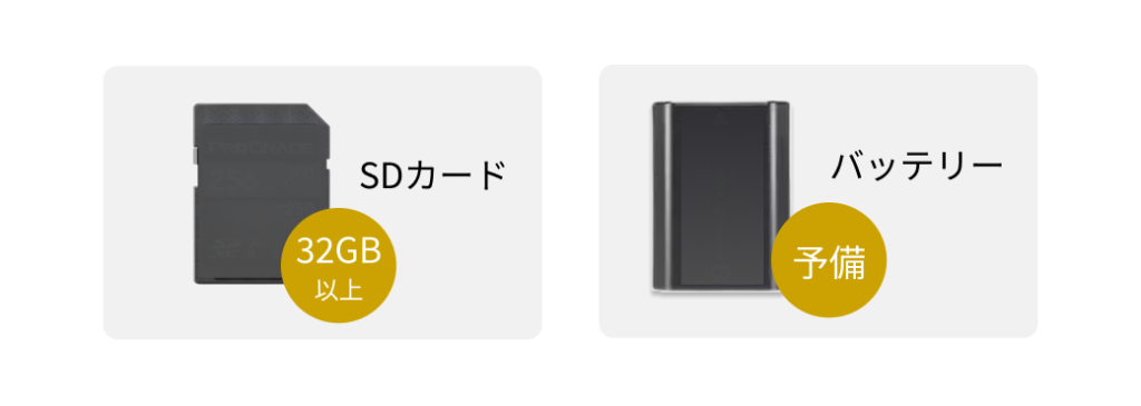 SDとバッテリー