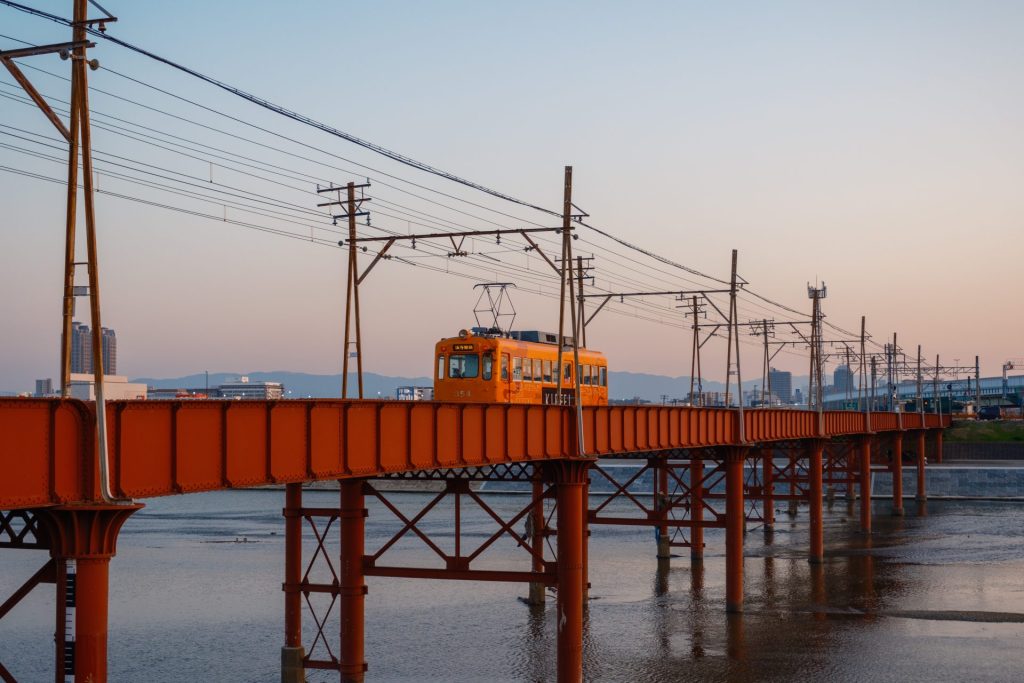 X-t5で撮影した電車