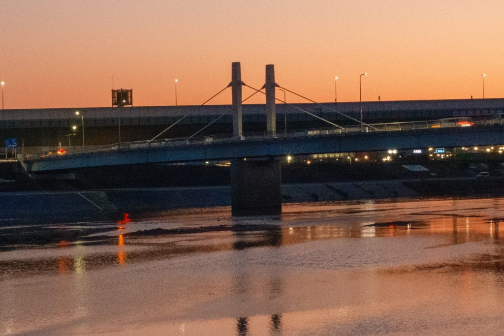X-t5で撮影した夕景