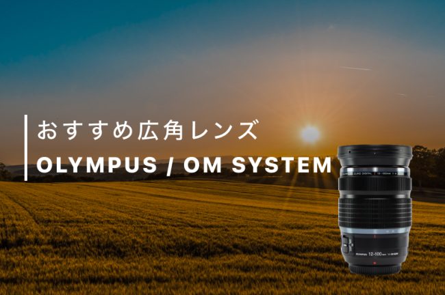 オリンパス（OM SYSTEM）の広角レンズおすすめ15選！人気順に紹介します