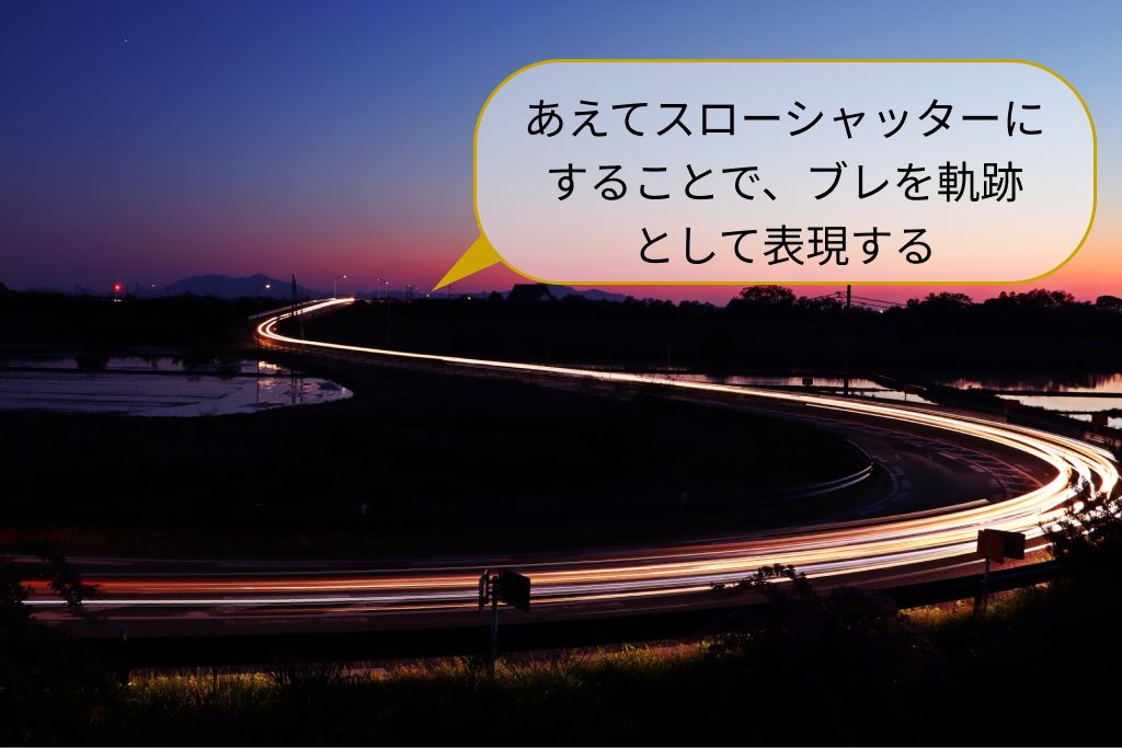 ブレの表現