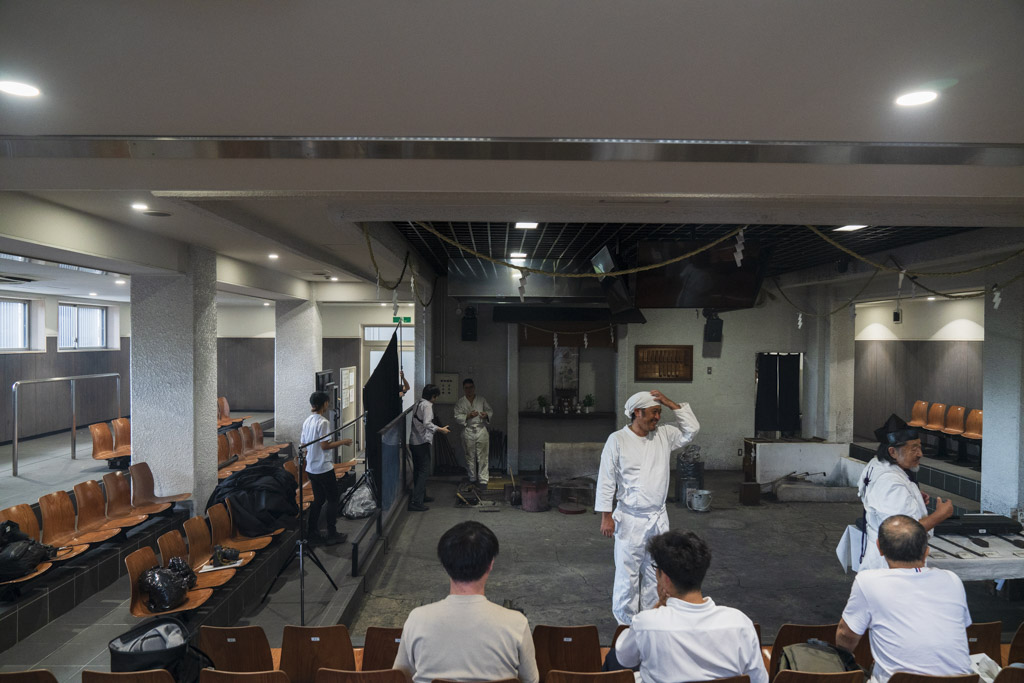 関鍛冶伝承館　鍛冶場の様子