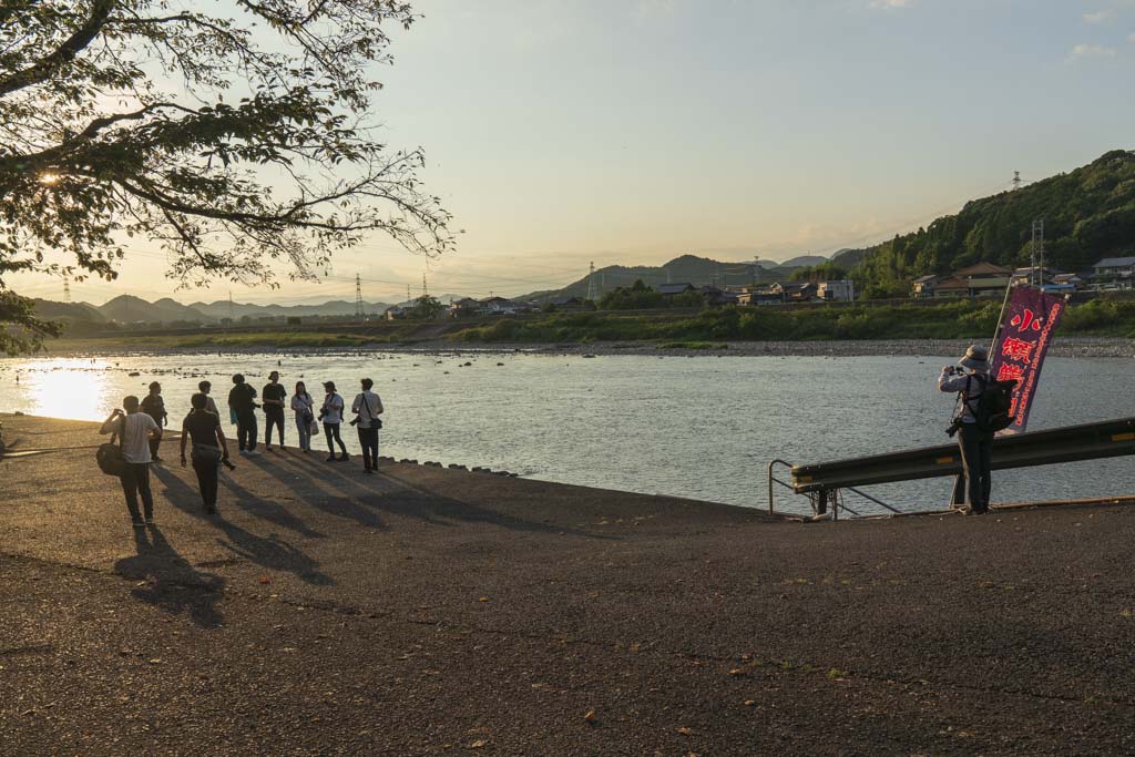 小瀬鵜飼会場
