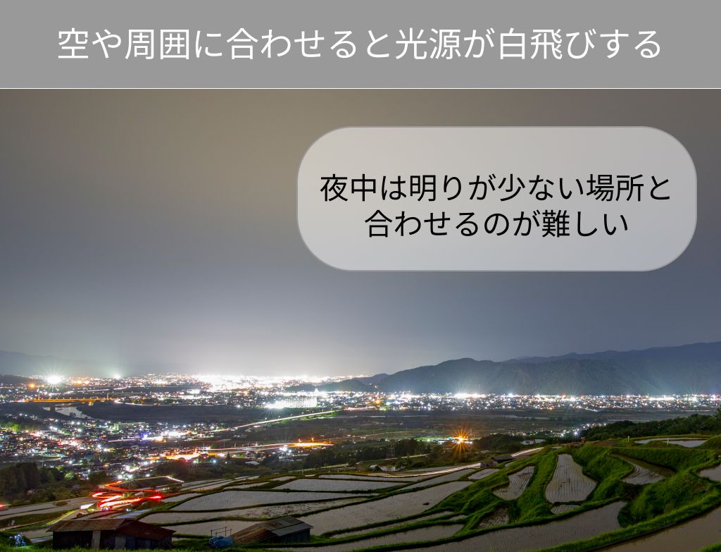 夜景撮影
