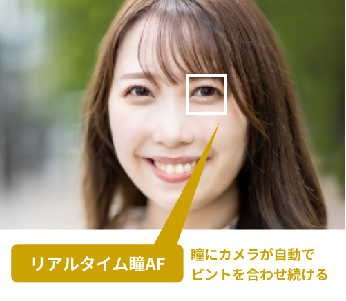 瞳AF機能