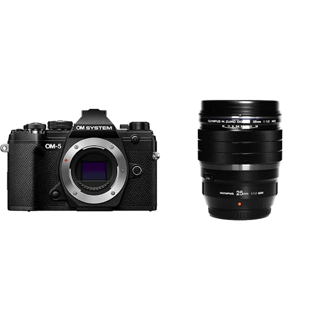 OM-5 ボディ [ブラック] + M.ZUIKO DIGITAL ED 25mm F1.2 PRO
