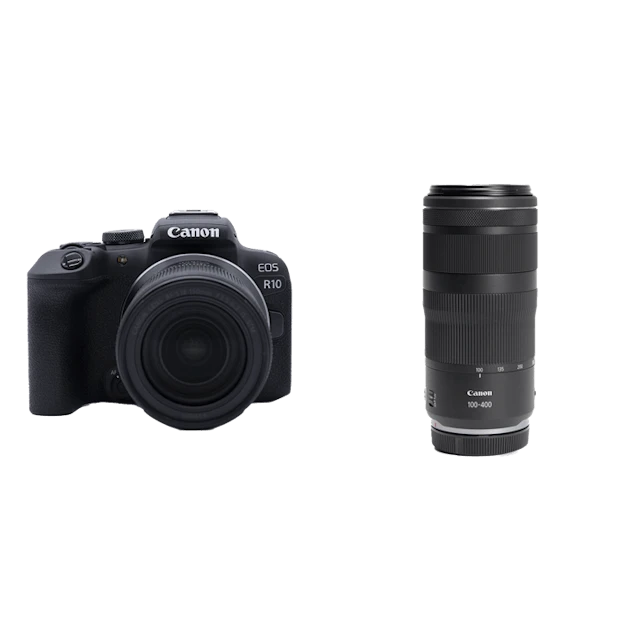 EOS R10 + RF-S18-150 IS STM + RF100-400mm