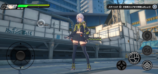 ゼンレスゾーンゼロゲーム画面