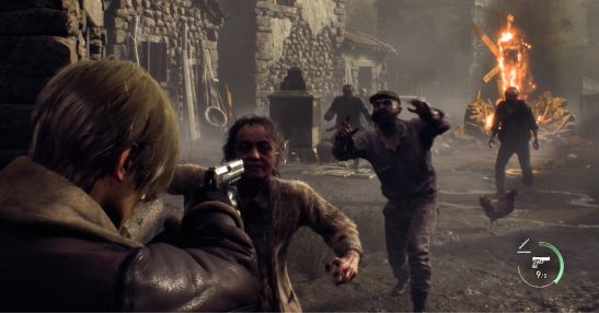BIOHAZARD RE:4ゲーム画面