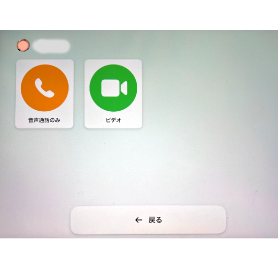 画面上に表示される大きなボタンや、音声コマンドで簡単に通話を開始できる