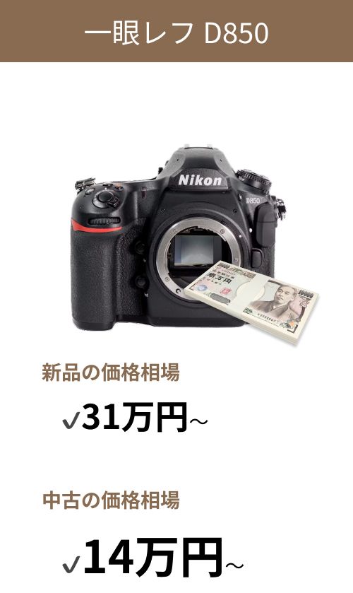 一眼レフカメラ価格