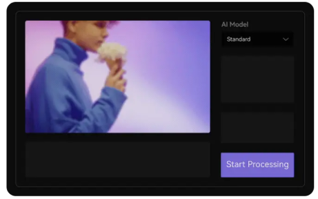 AVCLabs Video Enhancer AI：編集サイト