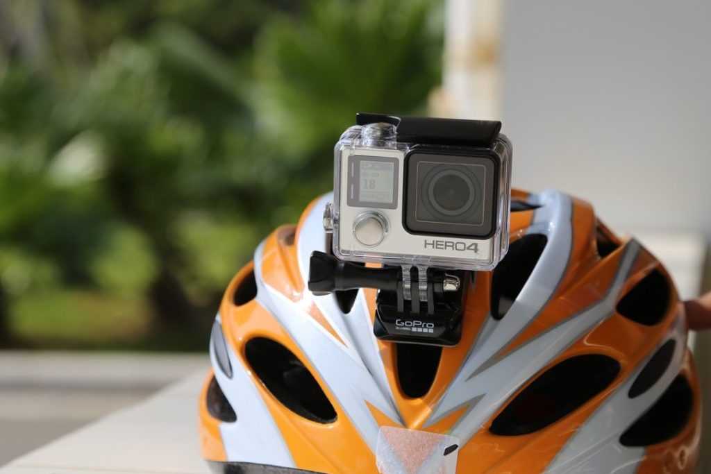 GoPro(ゴープロ)用ヘルメット顎マウント(チンマウント)を手作りする方法
