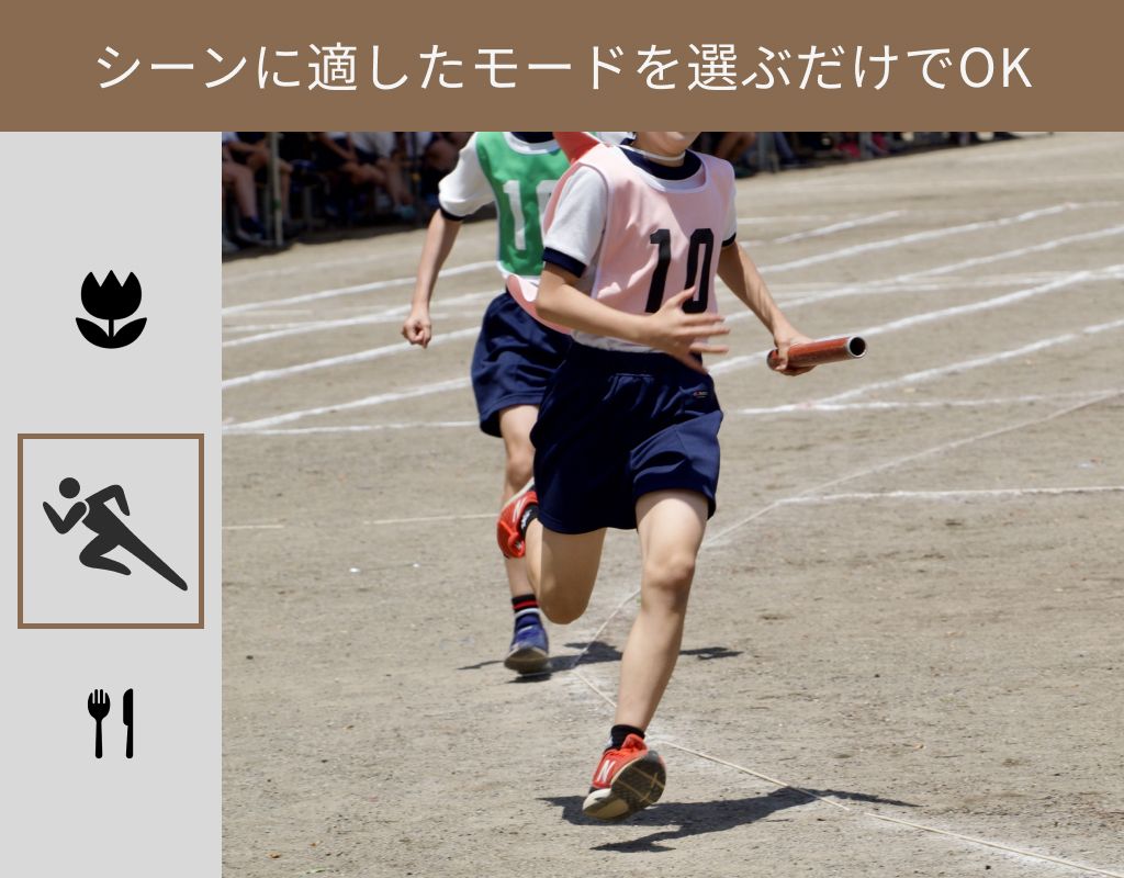 撮影シーンモード