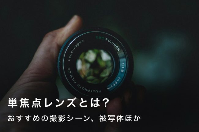 初心者向け単焦点レンズおすすめ8選！特徴やメリットも徹底解説【2026年最新】