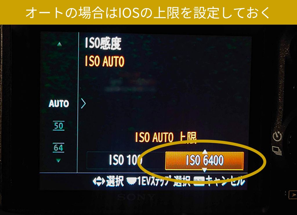 ISO上限