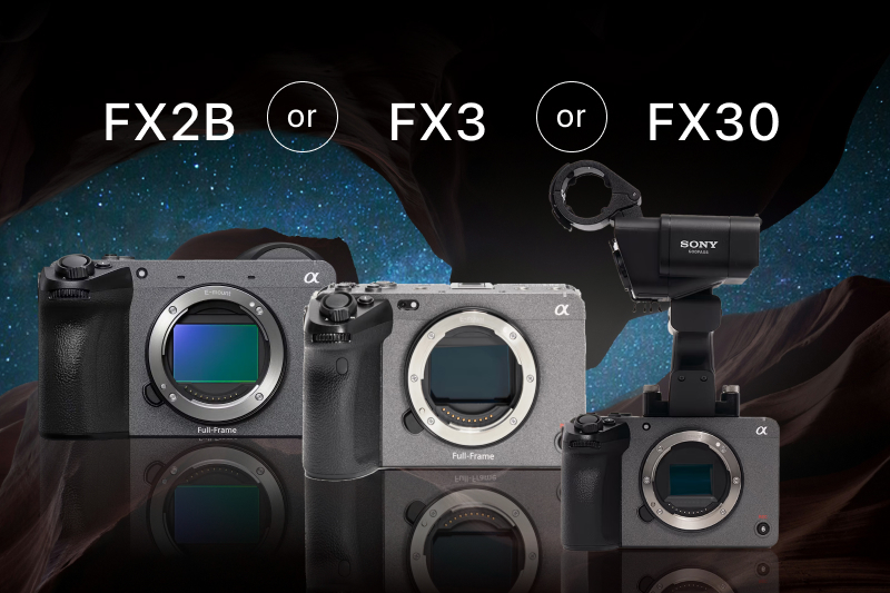 レンタル - SONY シネマ品質映像制作セット FX30(ハンドル付