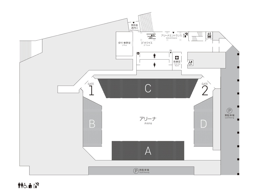 横浜BUNTAI座席1F