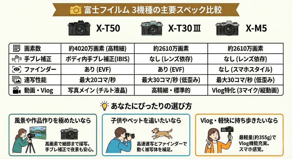 xt30Ⅲ比較
