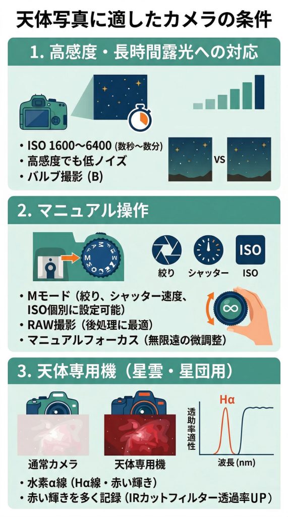 天体撮影カメラ
